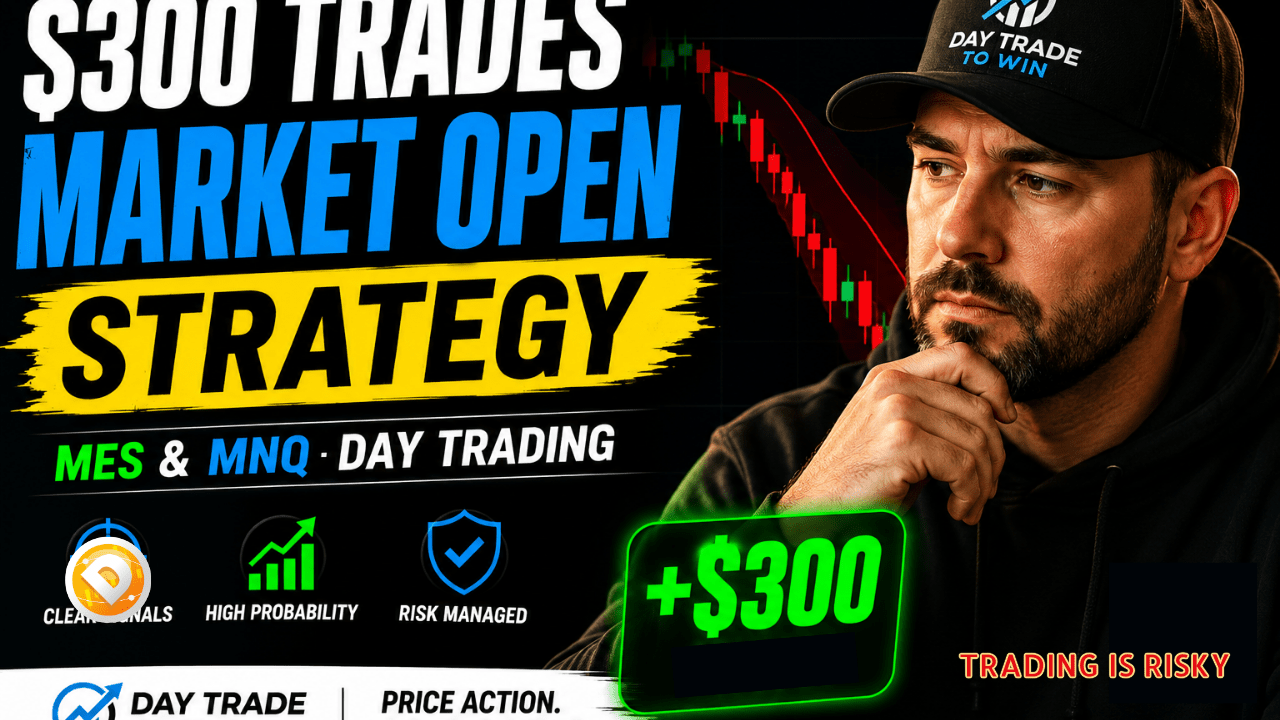 $300 trades market open stratagy
